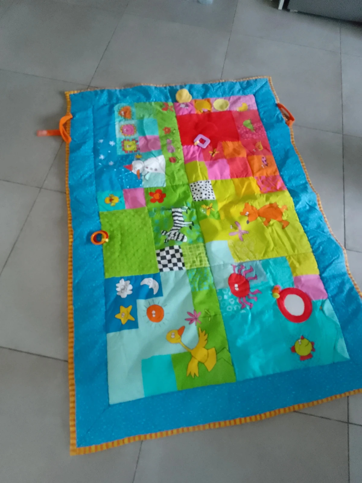 Grand tapis de jeu pour bébé